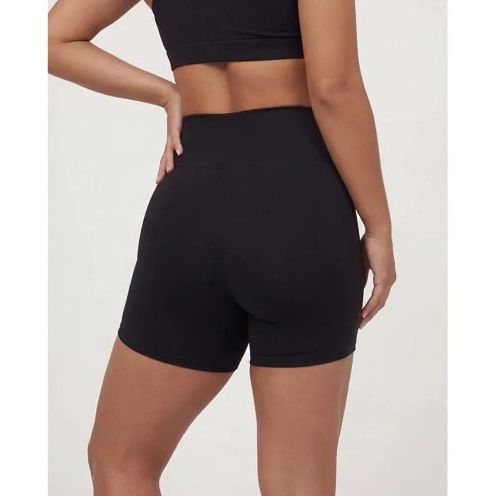 Pre-Owned Dance Athletic Shorts Small Adult Black Gymnastics Jazz